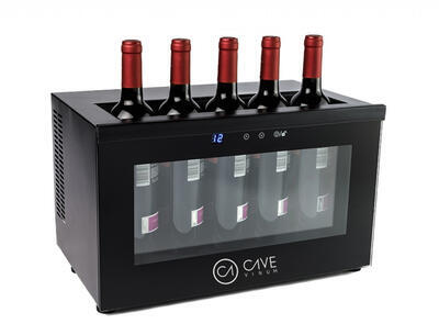 Elektrický chladič na víno 5 lahví termostat - 2