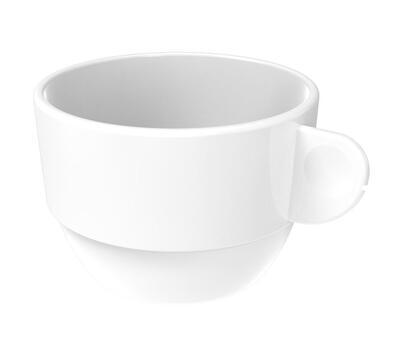 Nerozbitný šálek na kávu 166 ml s talířkem - 4